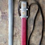 Pompeii-type spatha reconstruction (Ermine Street Guard). Image: MCB (CC BY-SA 4.0) Parallel-edged Pompeii-type spatha and scabbard