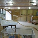 Reconstructed composite bows displayed at Kleinkastell Pohl. Image: MCB Two composite bows.